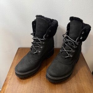 TIMBERLAND WOMEN'S COURMAYEUR VALLEY 6-INCH WATERPROOF FAUX-FUR BOOTS